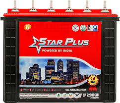 12V 220AH STAR PLUS TALL TUBULAR BATTERY