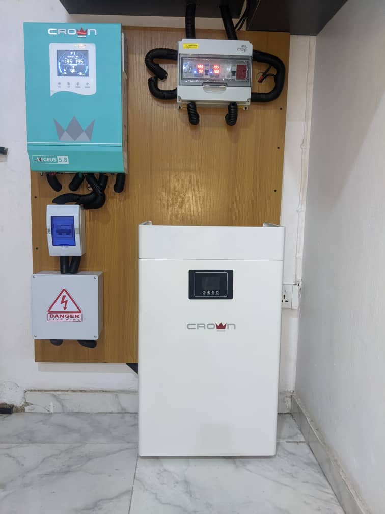 Crown 24v/5kwh lithium-ion battery