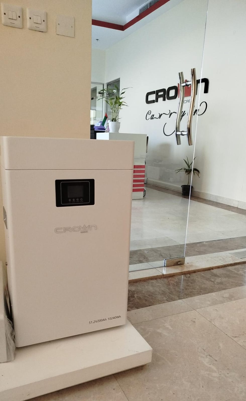 Crown 48v/10kwh lithiun-ion battery
